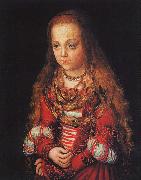 CRANACH, Lucas the Elder A Princess of Saxony dfg USA oil painting reproduction